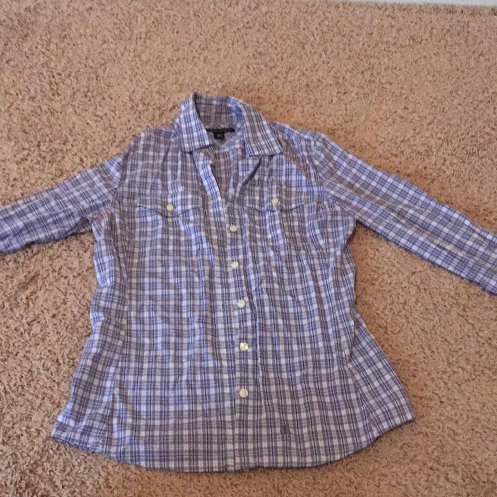 Banana republic blouse dress shirt button up!!